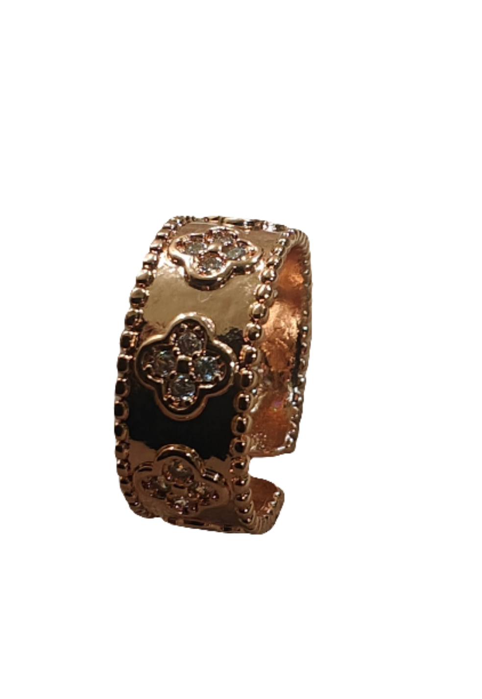 Luxury Adjustable Rose Gold Ring