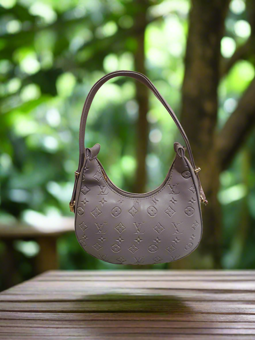 Mauve Monogram Shoulder Bag PS|0013