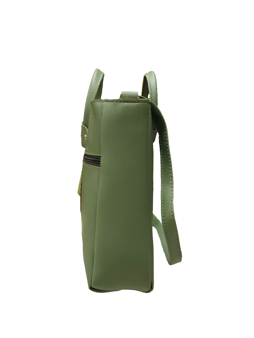 Teddy Chic Tote Bag – Pastel Green PS|0012