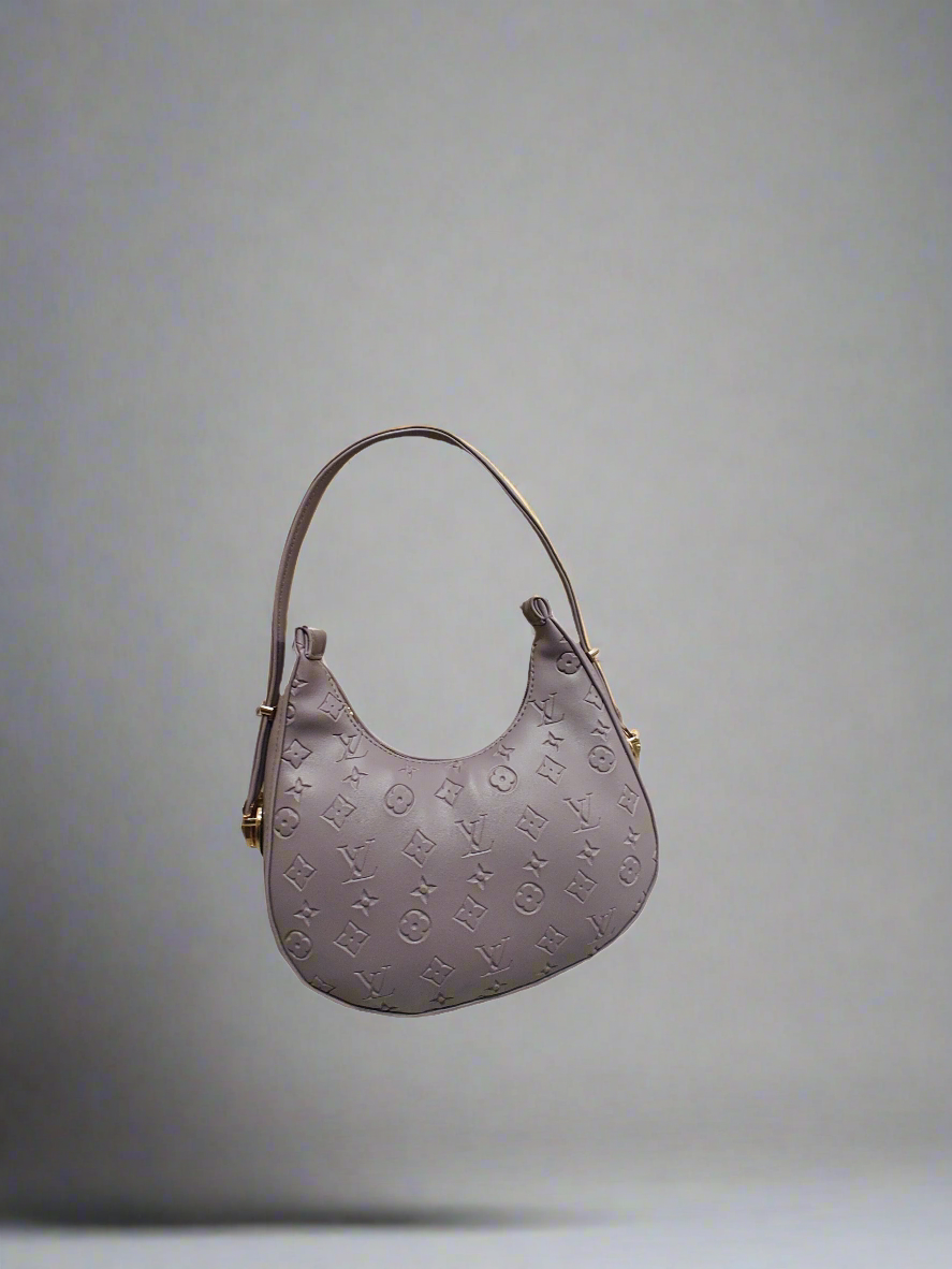 Mauve Monogram Shoulder Bag PS|0013
