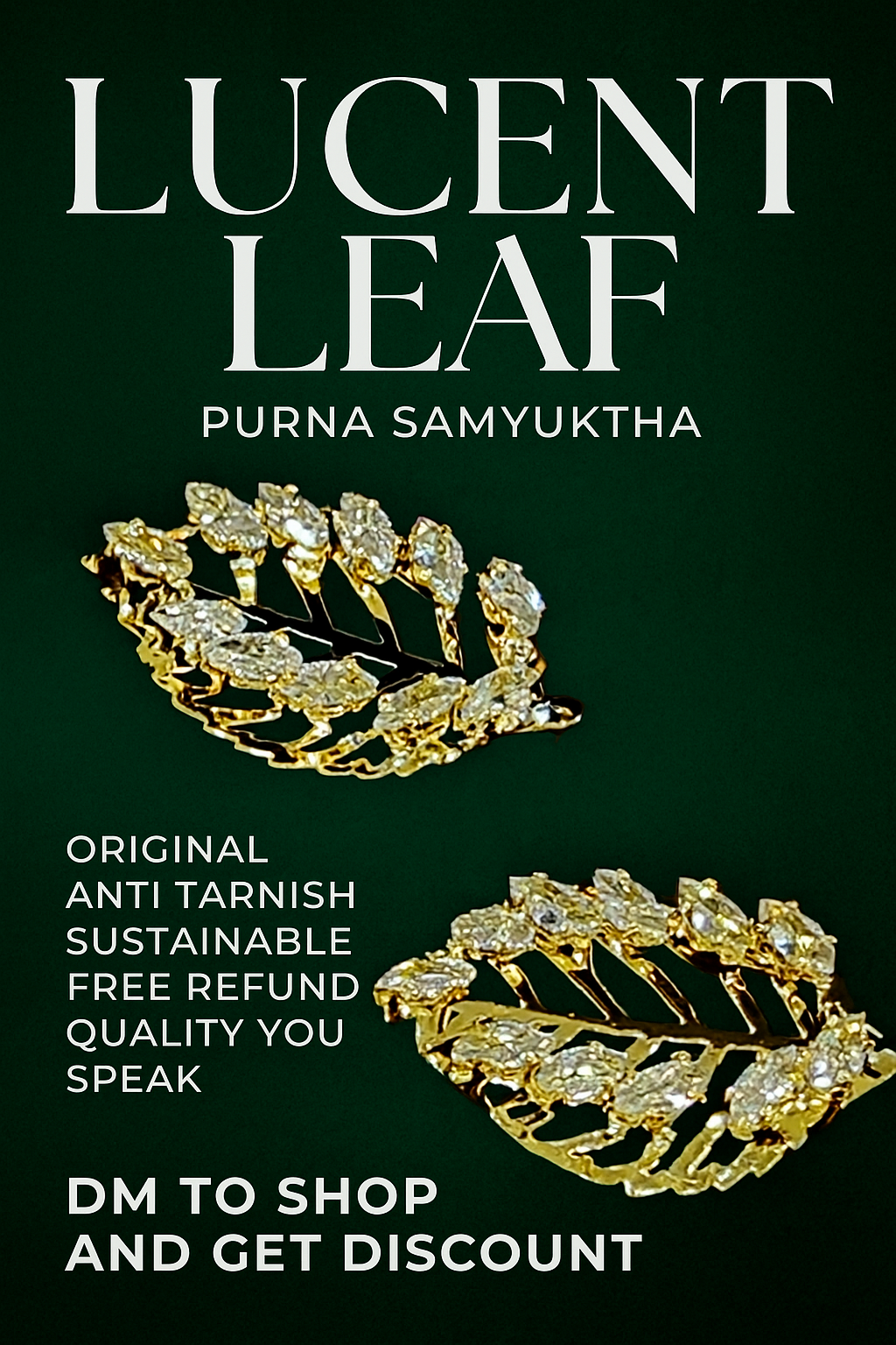 Lucent Leaf Earrings